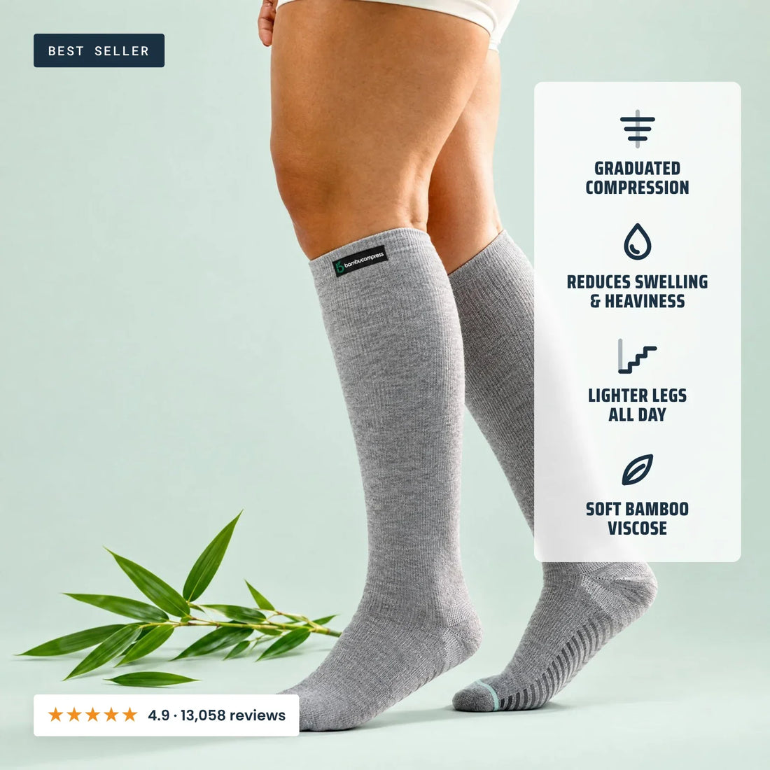 EASE+ Bamboo Compression Socks