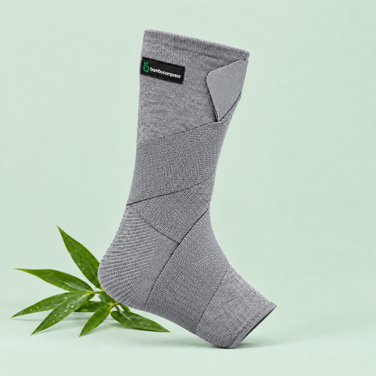 FLEX+ Bamboo Ankle Sleeve | Gray