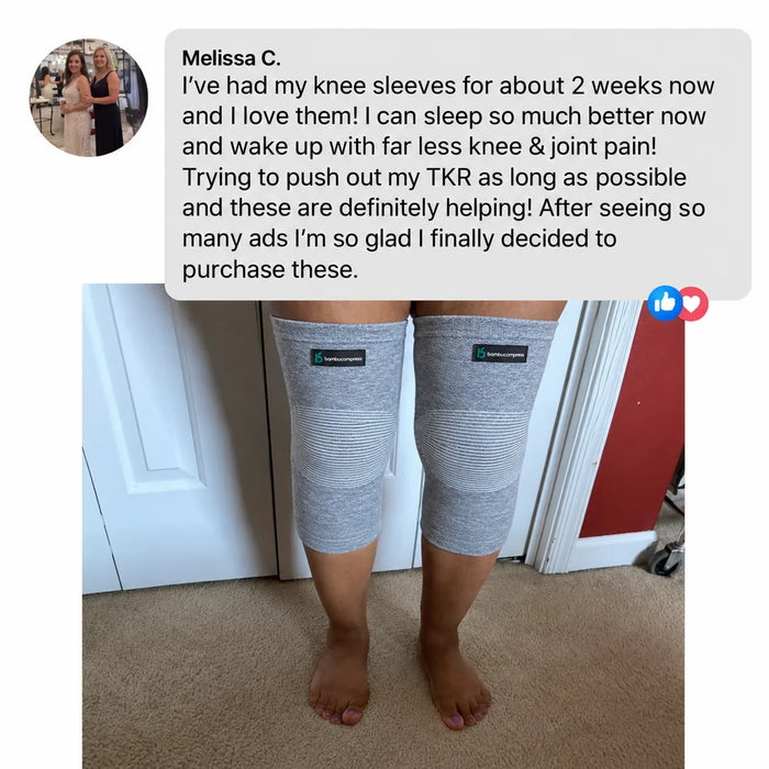 Melissa C. review: sleeping better with less knee and joint pain
